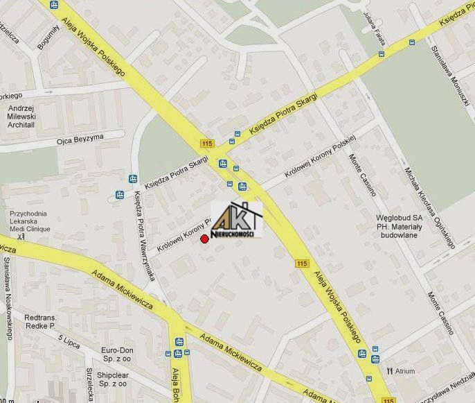 Mapa dojazdu